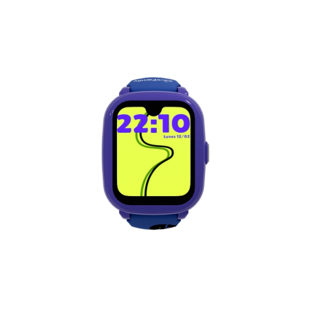 Montre connectée Savefamily Iconic Plus 2 pour enfants avec GPS et appels - IP67 - Batterie 850 mAh - IA - Couleur Gamer