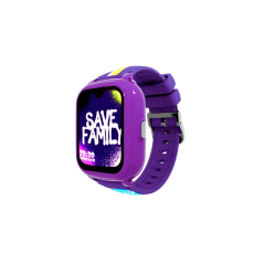 Montre connectée Savefamily Iconic Plus 2 pour enfants avec GPS et appels - IP67 - Batterie 850 mAh - IA - Couleur graffiti