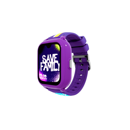 Montre connectée Savefamily Iconic Plus 2 pour enfants avec GPS et appels - IP67 - Batterie 850 mAh - IA - Couleur graffiti