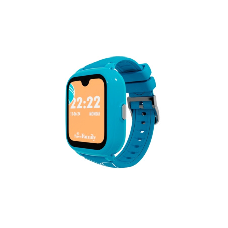 Montre connectée Savefamily Iconic Plus 2 pour enfants avec GPS et appels - IP67 - Batterie 850 mAh - IA - Couleur sportive