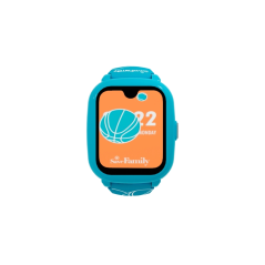Montre connectée Savefamily Iconic Plus 2 pour enfants avec GPS et appels - IP67 - Batterie 850 mAh - IA - Couleur sportive