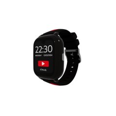 Montre connectée Savefamily Iconic Plus 2 pour enfants avec GPS et appels - IP67 - Batterie 850 mAh - IA - Streamer couleur