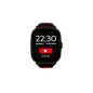 Montre connectée Savefamily Iconic Plus 2 pour enfants avec GPS et appels - IP67 - Batterie 850 mAh - IA - Streamer couleur