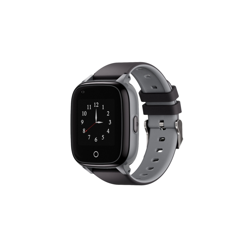 Montre connectée Savefamily Senior avec GPS et appels - IP67 - Écran 1,4" - Suivi de santé à distance - Alerte chute