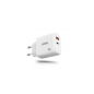 Chargeur USB-C Urban Factory Power 65 W GaN - 1 port USB-C 45 W + 1 port USB-A 18 W - Charge rapide - Blanc