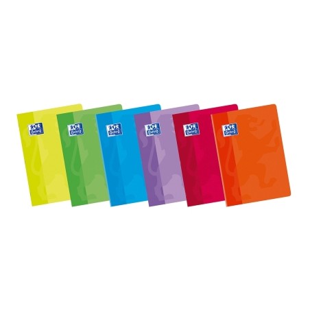 ✅ Oxford Lot de 10 Cahiers A4 unis couleur couleur en stock
