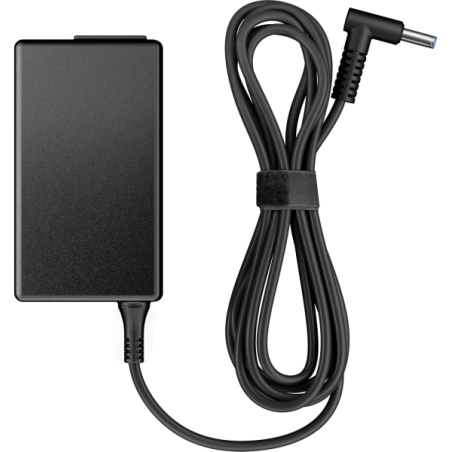 Adaptateur secteur intelligent HP 65 W - Design compact et léger - Câble de 1,8 m - Noir