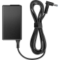 Adaptateur secteur intelligent HP 65 W - Design compact et léger - Câble de 1,8 m - Noir