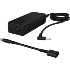 Adaptateur secteur intelligent HP 90 W - Design compact et léger - Câble de 1,8 m - Noir