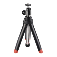 Mini trépied Hama Multi 4 en 1 avec filetage 1/4" - Hauteur réglable jusqu'à 86 cm - Support pour smartphone et caméra sport - P