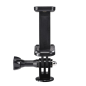 Mini trépied Hama Multi 4 en 1 avec filetage 1/4" - Hauteur réglable jusqu'à 86 cm - Support pour smartphone et caméra sport - P