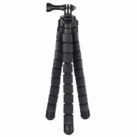 Trépied Hama Flex pour smartphone et caméra sport - Poids max. 300 g - Pliable - Hauteur réglable jusqu'à 26 cm - Plastique - No