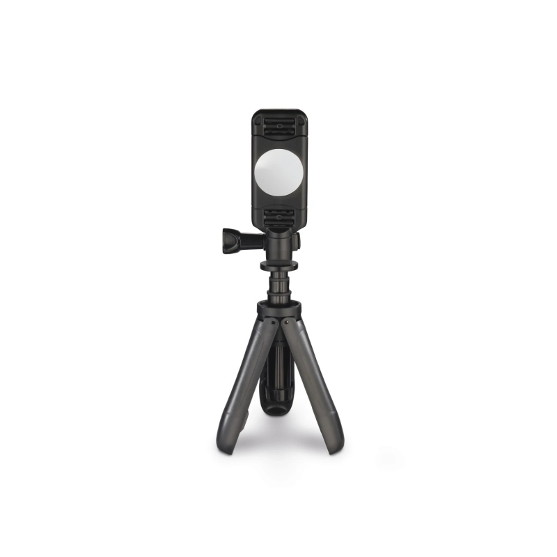 Mini trépied de poche Hama pour smartphone - Poids max. 300 g - Hauteur réglable jusqu'à 20 cm - Plastique - Noir