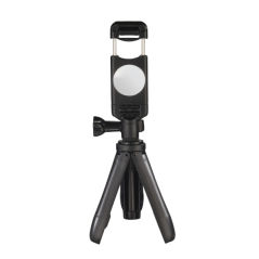 Mini trépied de poche Hama pour smartphone - Poids max. 300 g - Hauteur réglable jusqu'à 20 cm - Plastique - Noir