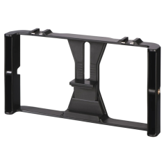 Support pour smartphone Hama - Filetage trépied 1/4" - Poids max. 300 g - Largeur de l'appareil : 4,8 à 10,5 cm - 25 x 13 x 8,5