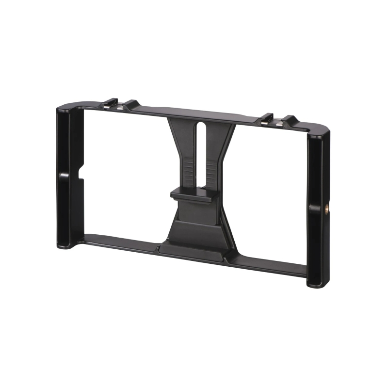Support pour smartphone Hama - Filetage trépied 1/4" - Poids max. 300 g - Largeur de l'appareil : 4,8 à 10,5 cm - 25 x 13 x 8,5
