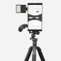 Support pour smartphone Hama - Filetage trépied 1/4" - Poids max. 300 g - Largeur de l'appareil : 4,8 à 10,5 cm - 25 x 13 x 8,5