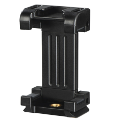 Support pour smartphone Hama Pro II - Déclencheur Bluetooth - Poids max. 300 g - Largeur de l'appareil : 4,8 à 9,5 cm - Aluminiu