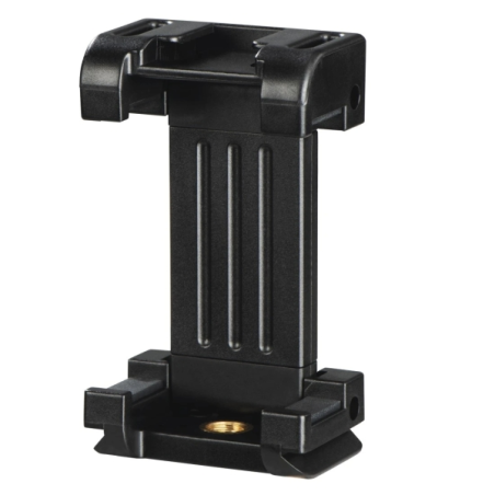 Support pour smartphone Hama Pro II - Déclencheur Bluetooth - Poids max. 300 g - Largeur de l'appareil : 4,8 à 9,5 cm - Aluminiu