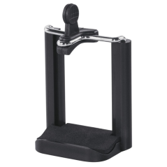 Support trépied pour smartphone Hama - Filetage 1/4" - Poids max. 300 g - Largeur de l'appareil : 5,5 à 8,2 cm - Noir