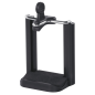 Support trépied pour smartphone Hama - Filetage 1/4" - Poids max. 300 g - Largeur de l'appareil : 5,5 à 8,2 cm - Noir