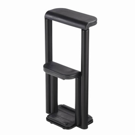 Support Hama 2-en-1 pour smartphone et tablette - Filetage 1/4" - Noir