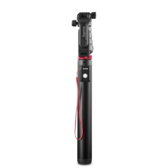 Perche à selfie 2D Hama Solid 160 avec trépied - Déclencheur Bluetooth 5.3 - Aluminium et plastique - Extensible jusqu'à 160 cm