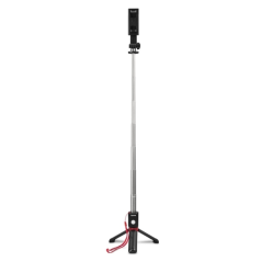 Perche à selfie Hama Fancy Stand 70 II avec trépied - Déclencheur Bluetooth 5.3 - Aluminium et plastique - Extensible jusqu'à 70