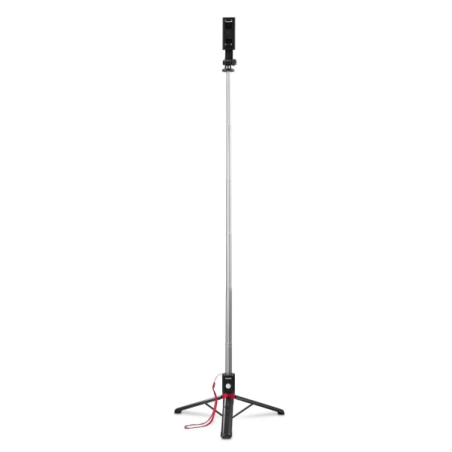 Perche à selfie Hama Fancy Stand 110 II avec trépied - Déclencheur Bluetooth 5.3 - Aluminium et plastique - Extensible jusqu'à 1