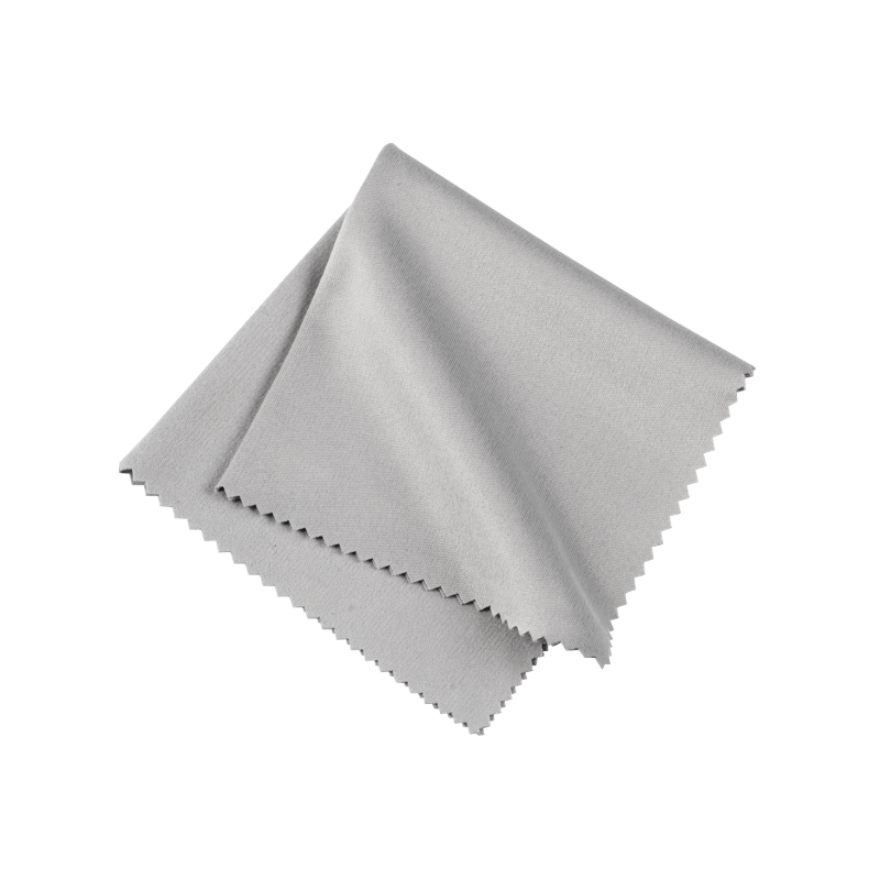 Présentoir Hama Micro avec 14 lingettes de nettoyage pour opticiens - 80 % polyester - Lavable à la main - 20 x 20 cm - Gris