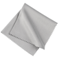 Présentoir Hama Micro avec 14 lingettes de nettoyage pour opticiens - 80 % polyester - Lavable à la main - 20 x 20 cm - Gris