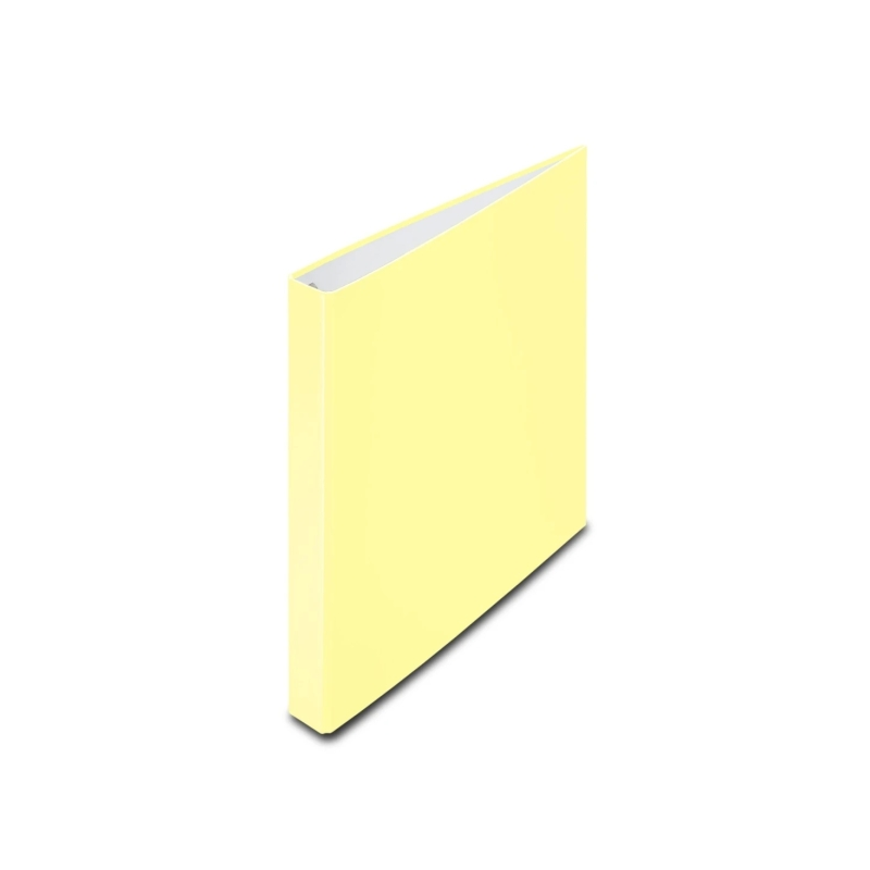 Classeur Hama à 4 anneaux, dos de 39 mm, couverture plastique, 29 x 32,5 cm, jaune