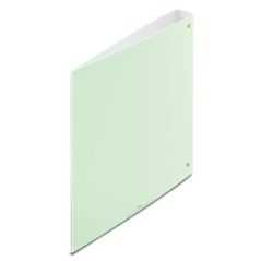 Classeur Hama à 4 anneaux, dos de 39 mm - Couverture plastique - 29 x 32,5 cm - Couleur menthe