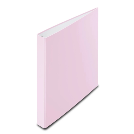 Classeur Hama à 4 anneaux, dos 39 mm - Couverture plastique - 29 x 32,5 cm - Rose