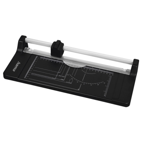 Massicot Hama Easy Cut R 320 - Longueur de coupe : 320 mm - Plastique - 18,5 x 6,5 x 43,8 cm - Noir