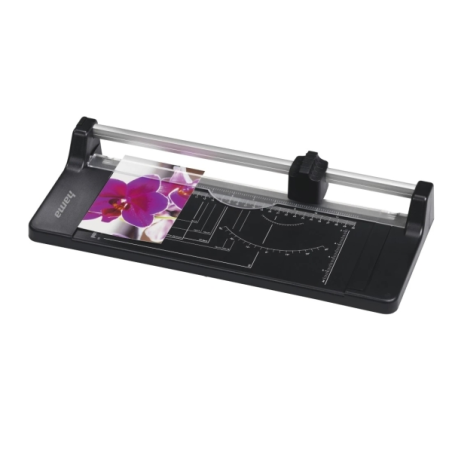 Massicot Hama Easy Cut R 320 - Longueur de coupe : 320 mm - Plastique - 18,5 x 6,5 x 43,8 cm - Noir