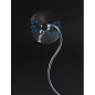 Ventilateur USB Hama - Affichage de la température - Longueur : 30 cm - Flexible - Couleur argent