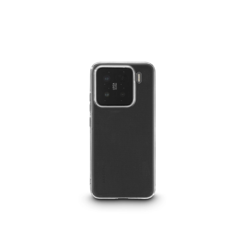 Coque Hama Always Clear pour Xiaomi 15 - Antidérapante - Polyuréthane thermoplastique - Bords surélevés - Transparente