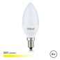 Ampoule LED Elbat - Puissance 6W - Lumens 500 - Type de lumière Lumière chaude 3000K - Culot E14 - Angle 180º - Dimensions