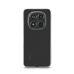 Coque Hama Always Clear pour Redmi Note 14 Pro 4G - Antidérapante - Anti-jaunissement - Polyuréthane thermoplastique - Bords sur