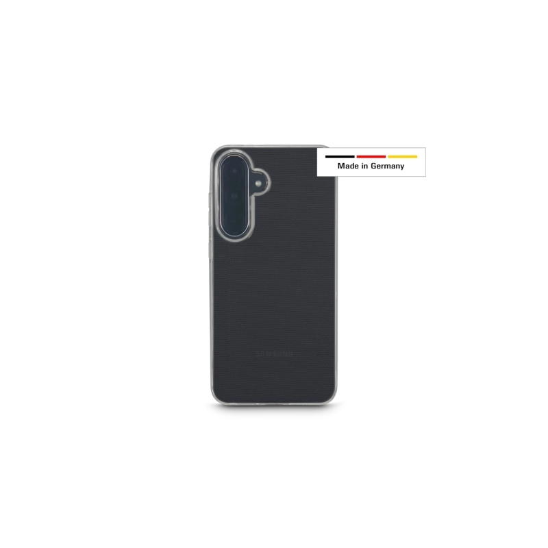 Coque Hama Always Clear pour Samsung Galaxy A36 5G - Antidérapante - Polyuréthane thermoplastique - Bords surélevés - Transparen