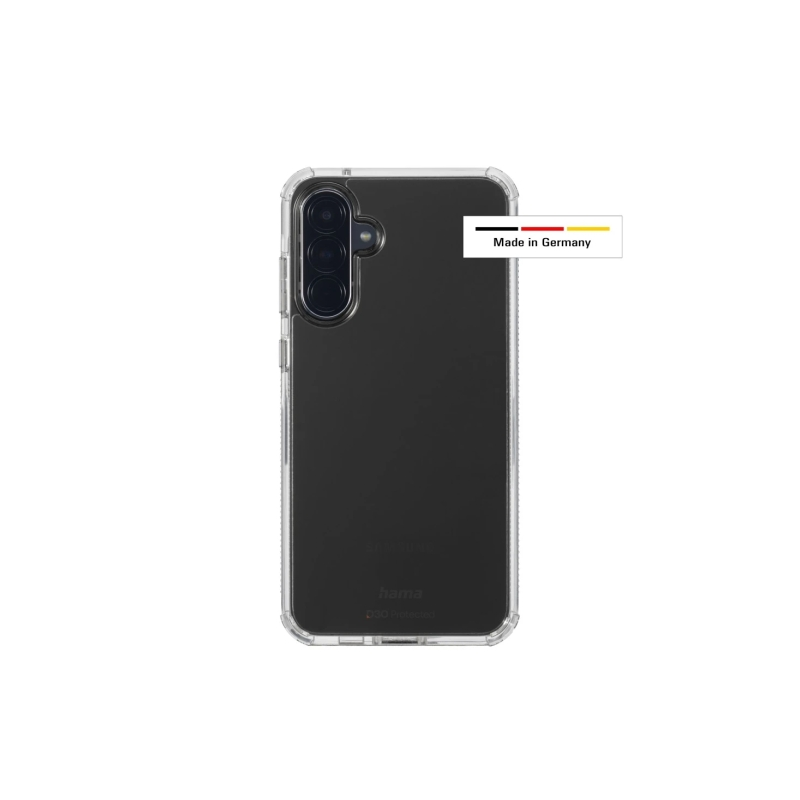 Coque Hama Extreme Protect pour Samsung Galaxy A56 5G - Antidérapante - Polycarbonate - Protection D3O - Bords surélevés - Trans
