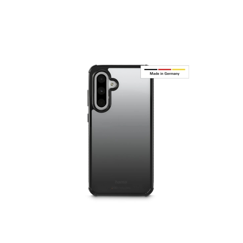 Coque Hama Extreme Protect pour Samsung Galaxy A56 5G - Antidérapante - Polycarbonate - Protection D3O - Bords surélevés - Noire