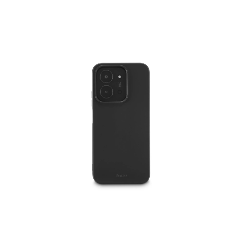 Coque Hama Fantastic Feel pour Xiaomi Redmi 15C / 15C 5G - Antiadhésive, anti-salissures - Polyuréthane thermoplastique - Noire
