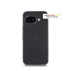 Coque Hama Always Clear pour Google Pixel 9A - Antidérapante - Polyuréthane thermoplastique - Bords surélevés - Transparente