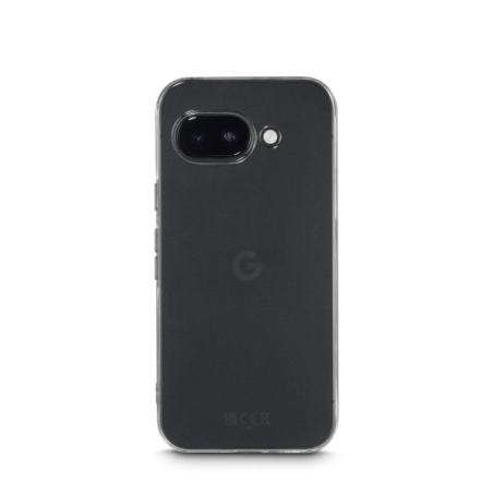 Coque Hama Always Clear pour Google Pixel 9A - Antidérapante - Polyuréthane thermoplastique - Bords surélevés - Transparente