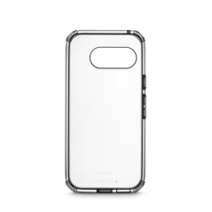 Coque Hama Extreme Protect pour Google Pixel 9A - Antidérapante - Polycarbonate - Protection D3O - Bords surélevés - Transparent