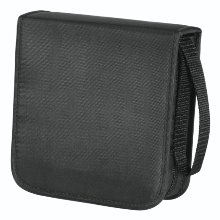 Pochette antistatique Hama en nylon pour 40 CD/DVD - Pochettes en polyester - Protection contre les charges électrostatiques - 1
