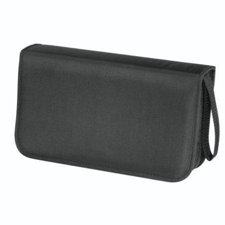 Pochette antistatique Hama en nylon pour 80 CD/DVD - Pochettes en polyester - Protection contre les charges électrostatiques - 2