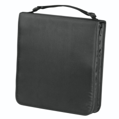 Pochette antistatique Hama en nylon pour 160 CD/DVD - Pochettes en polyester - Protection contre les charges électrostatiques -